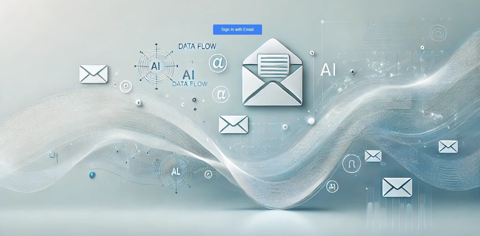 Application de tri des emails par IA/AI - screenshot